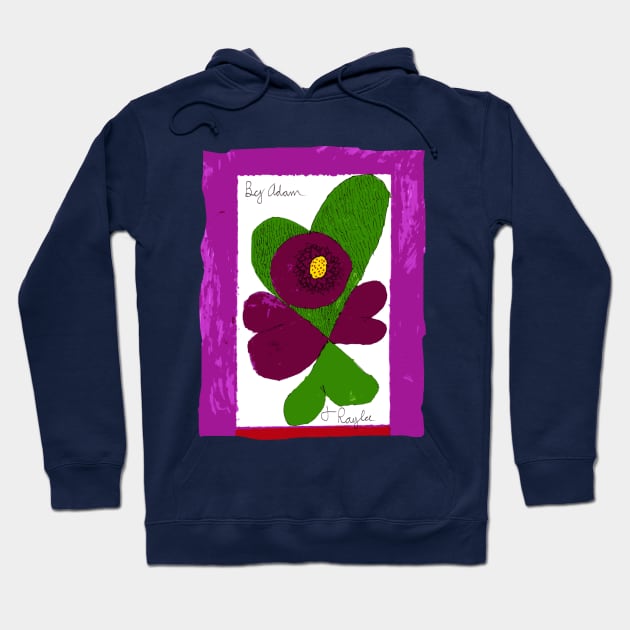 Clover flower Hoodie by NightserFineArts